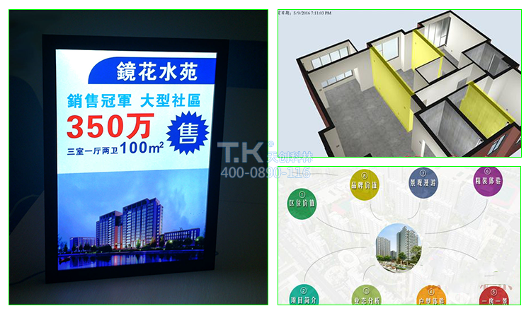 房地產用的廣告機
